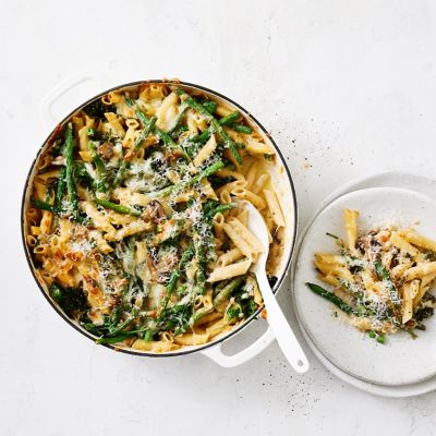 Mushroom and Green Veggie Primavera