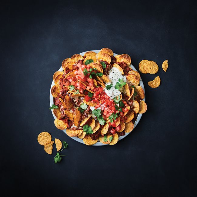 Speedy bean nachos