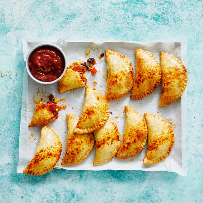 Spicy Black Bean Empanadas