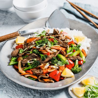 Steak and Veg Stir Fry