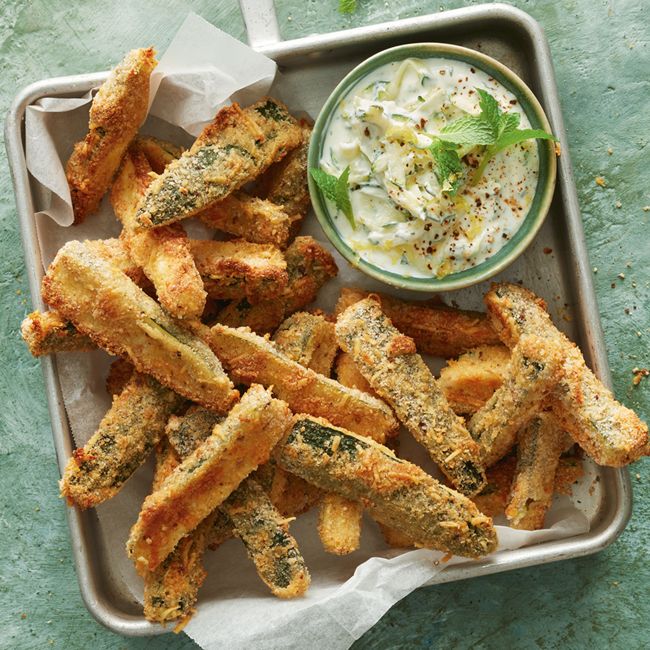 Air-fryer Zucchini Fries