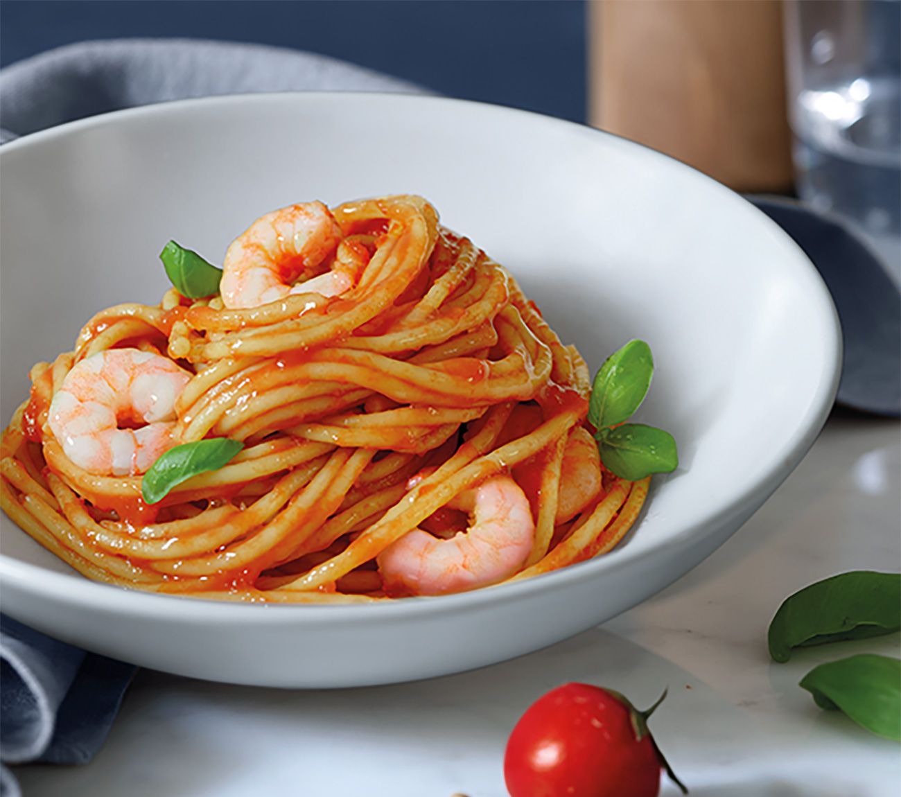 Barilla Spaghetti with Prawns Basilico Sauce Recipe Woolworths