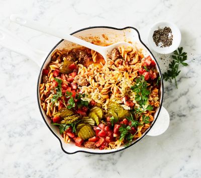 Cheeseburger pasta