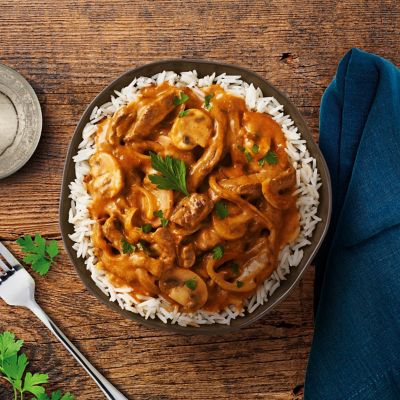 Continental's Simple Beef Stroganoff
