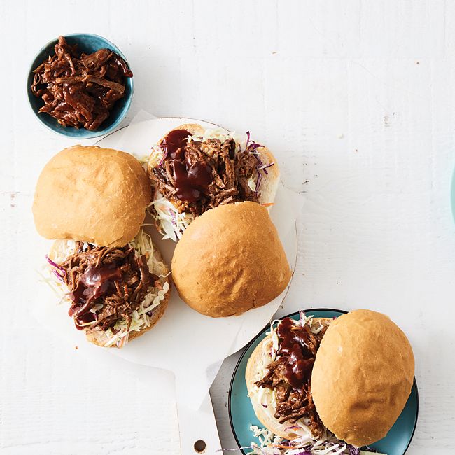 Easy Beef Brisket Rolls