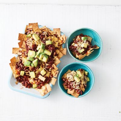 Easy Chilli Bean Nachos