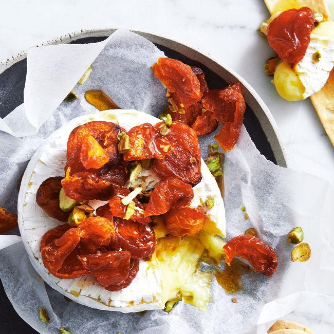 Maple and Apricot Baked Brie