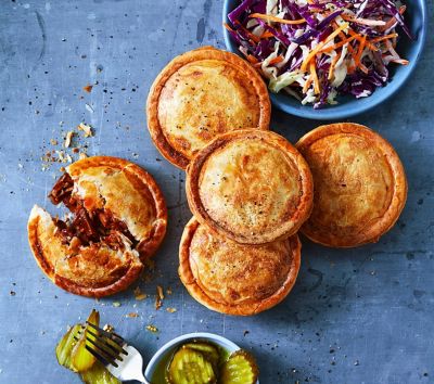 Mini brisket pies