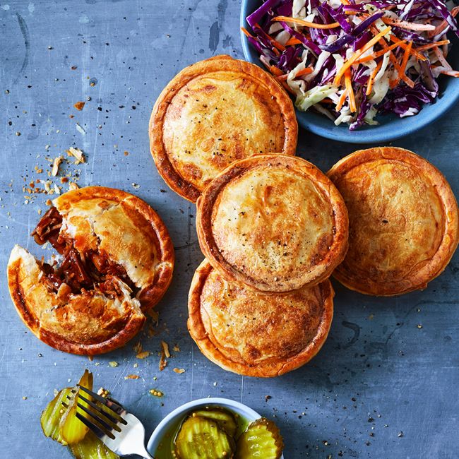 Mini brisket pies