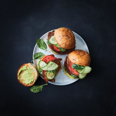 Quick Moroccan burgers