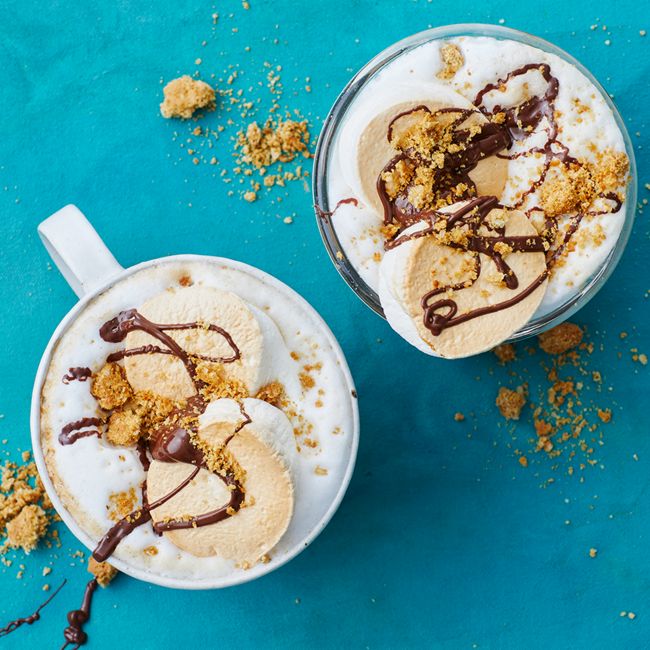 Toasted marshmallow latte