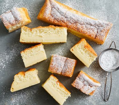 Vanilla Magic Custard Cake