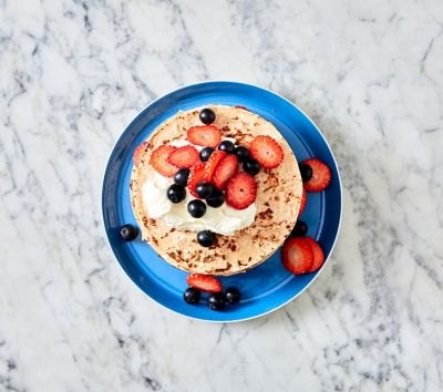 Berry and Ricotta Tortilla Stack