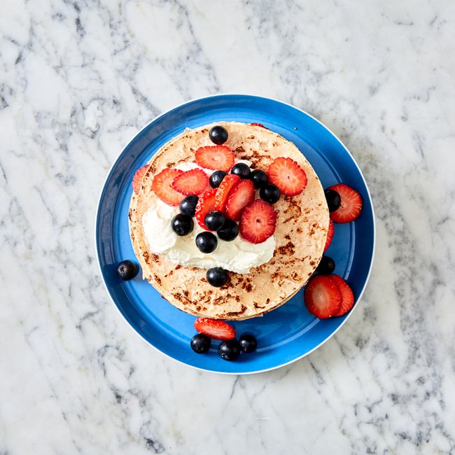 Berry & Ricotta Tortilla Stack