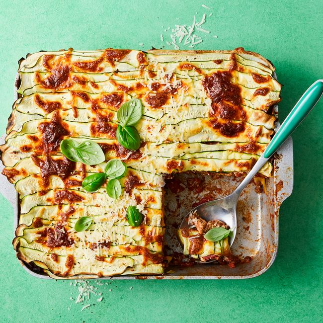 Easy Beef & Zucchini Lasagne