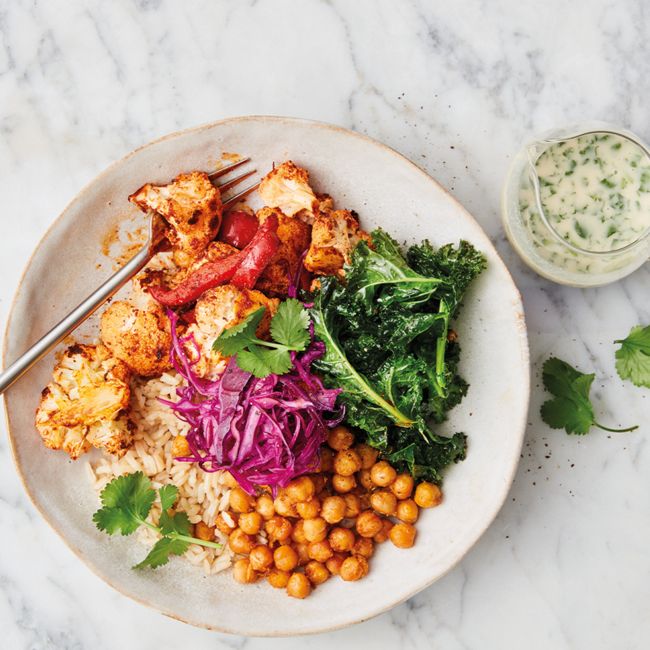 Healthier Cauliflower Bliss Bowls