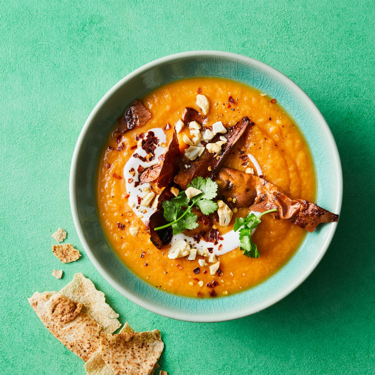 roasted sweet potato soup