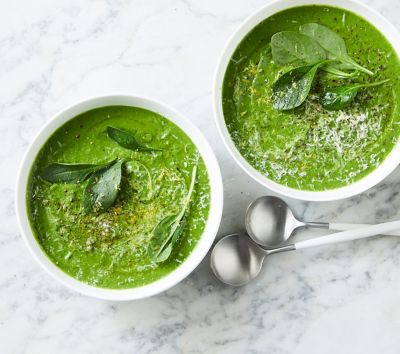 Kale Stem Soup