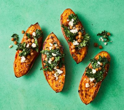 Loaded Sweet Potatoes