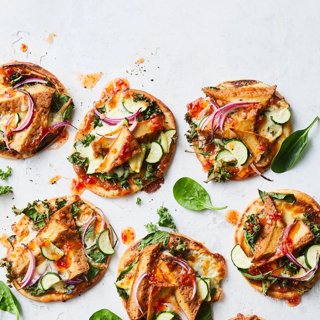 Satay Tofu Naan
