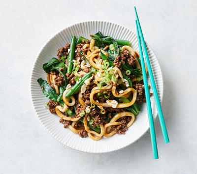 Sesame Beef and Noodle Bowls