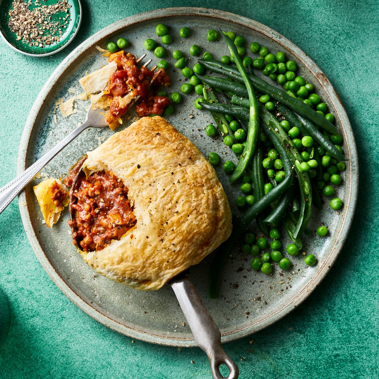 Vegan Curried Lentil Pies