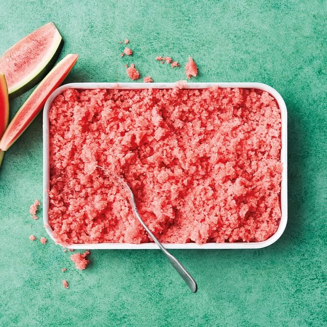 Watermelon & Strawberry Granita
