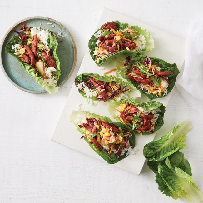 Easy Char Siu Pork Lettuce Cups