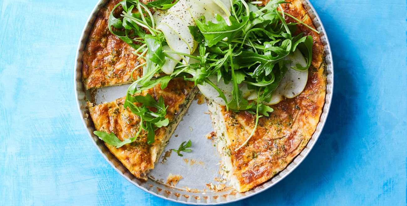 Easy Cheese Herb Impossible Quiche Recipe Woolworths