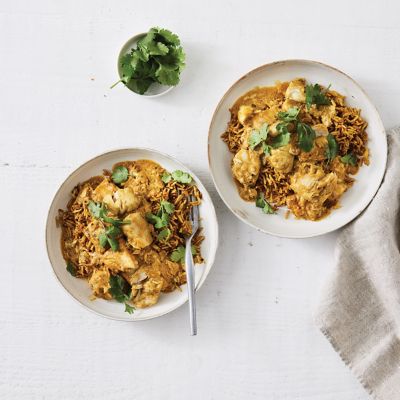 Easy Keralan Coconut Curry With Biryani