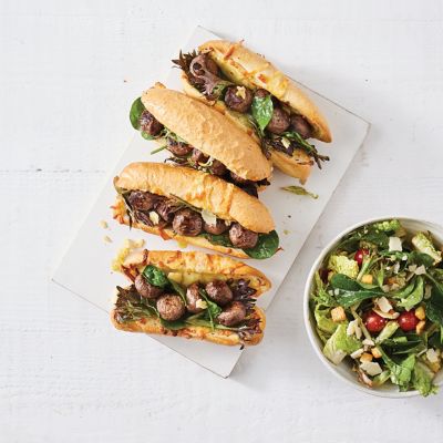 Easy Meatballs Subs