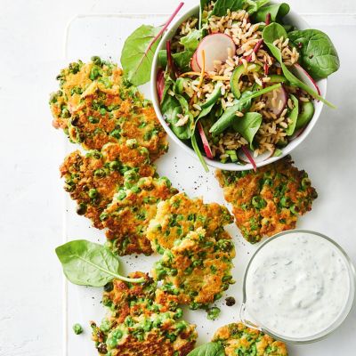 Healthier Tuna & Pea Patties