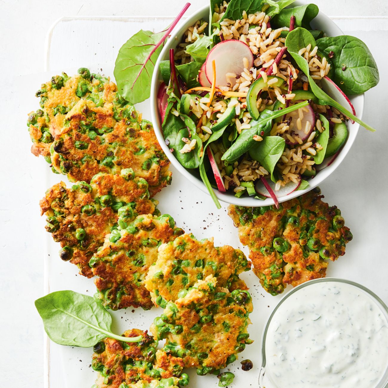 Healthier Tuna & Pea Patties