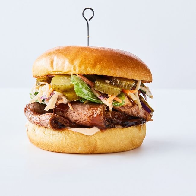 Lamb & Slaw Burgers
