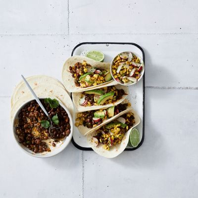 Black Bean & Corn Tacos
