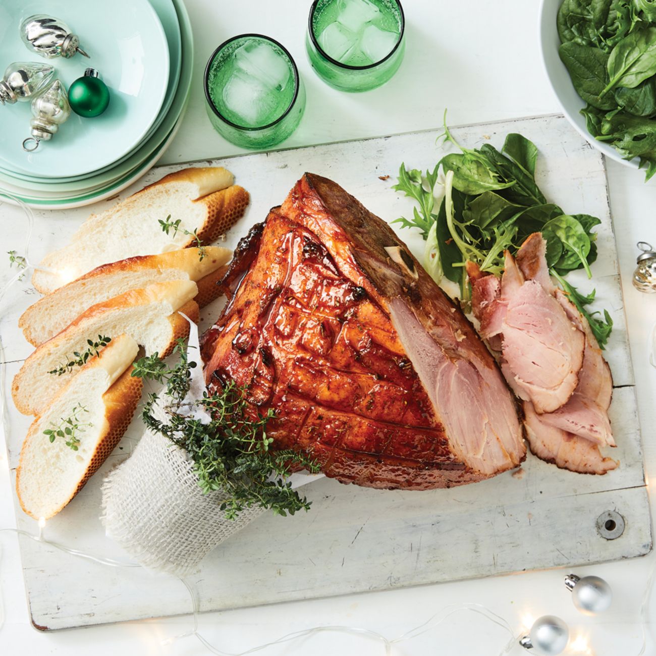 Cajun-Spiced Barbecued Ham