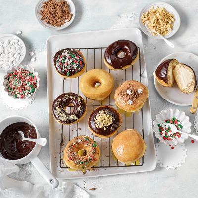 Festive Filled Doughnuts