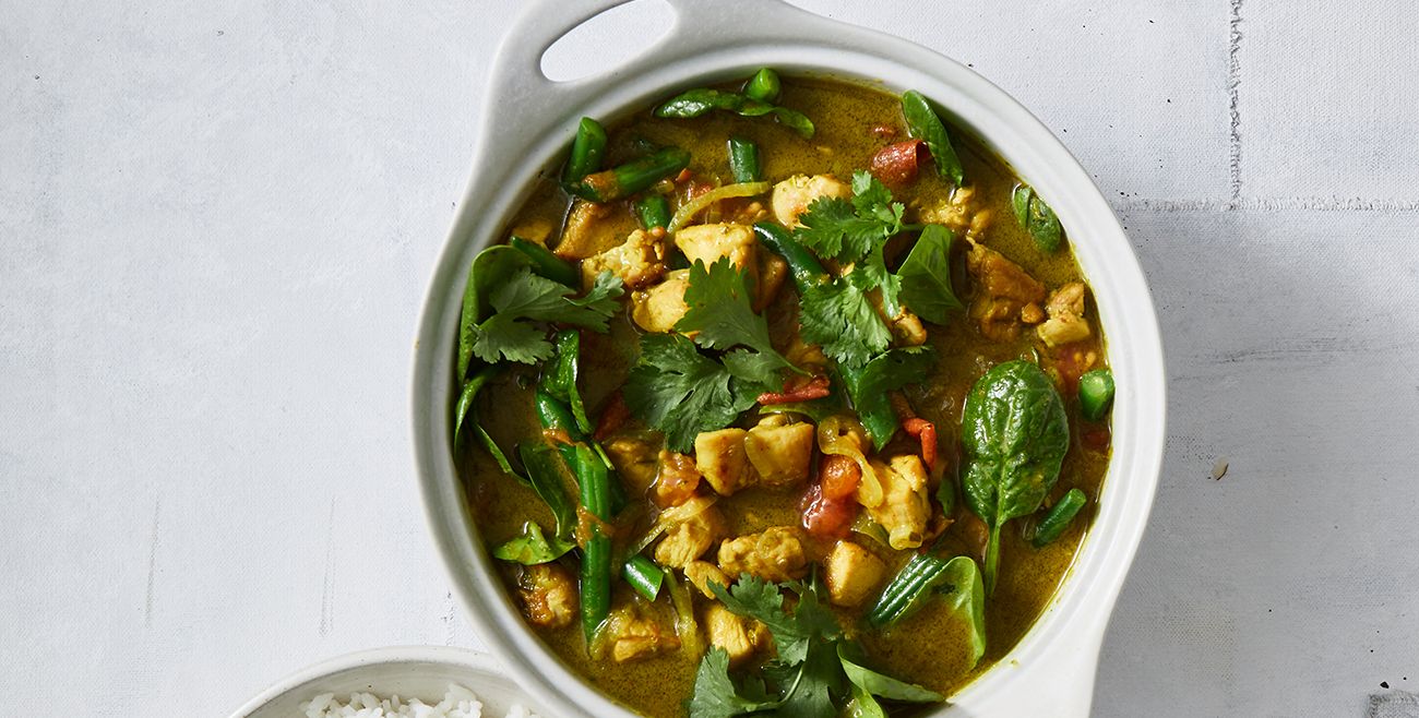 Green bean chicken sales curry