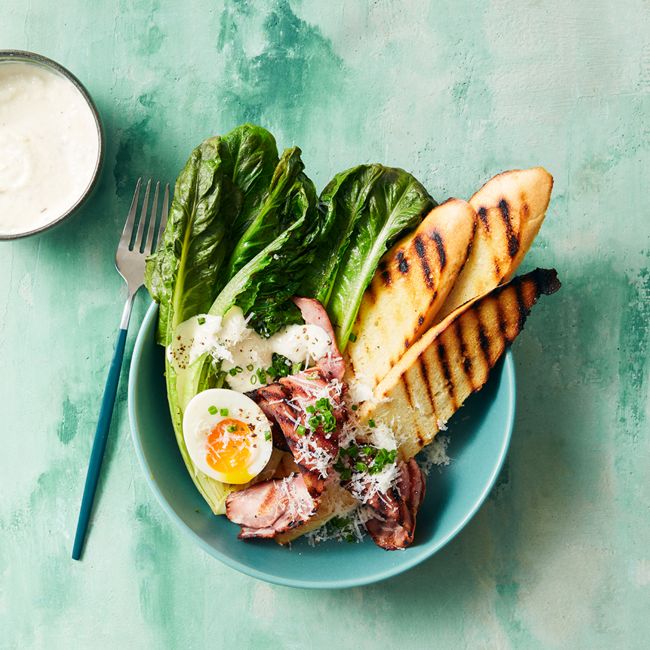 Grilled Caesar Salad