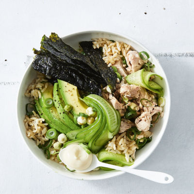 Healthier Tuna Sushi Bowl
