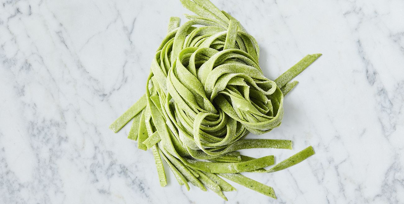 Spinach fettuccine shop