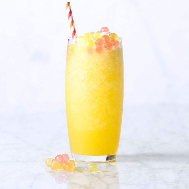 Mango Bubble Tea Float