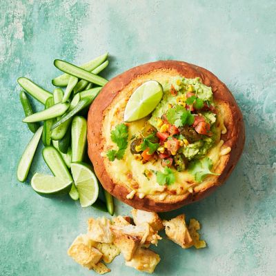 Mexican-Inspired Bean Cob Loaf