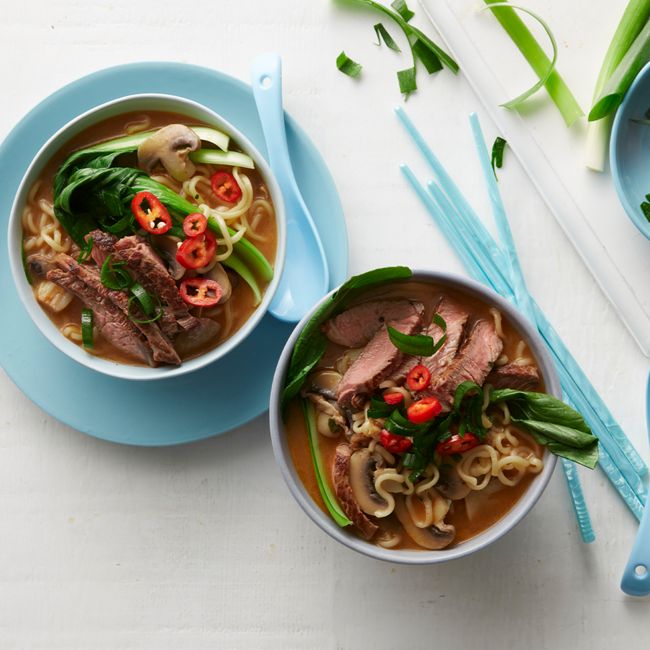 Mushroom & Beef Ramen