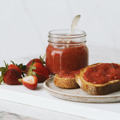 Two-Ingredient Strawberry Jam