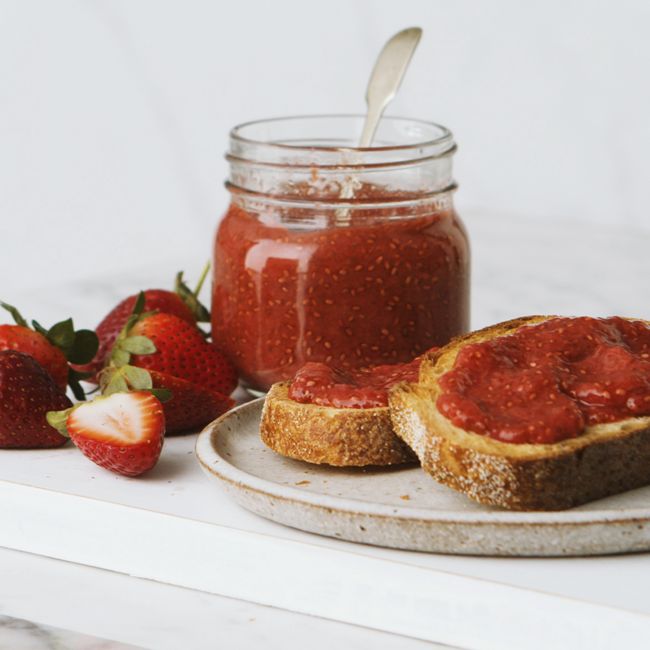 Two-Ingredient Strawberry Jam