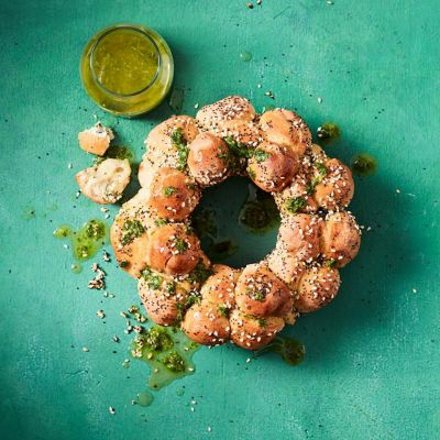 Cheat's Cheesy Pull-Apart Wreath
