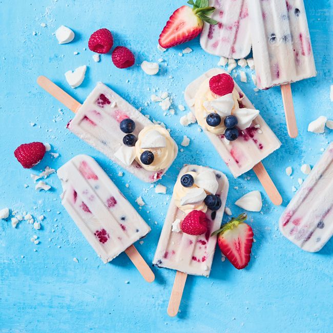 Coconut Pavlova Pops