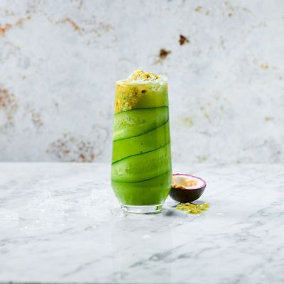 Cucumber & Passionfruit 'Tom Collins'