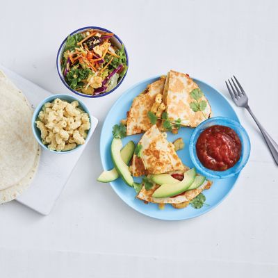 Easy Mac & Cheese Quesadillas